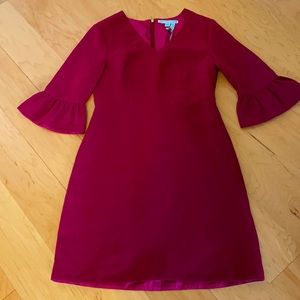 Draper James V-Neck Bell Sleeve Dress
